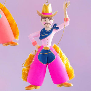 Pinky Pete Cowboy Ornament - Eden Lifestyle