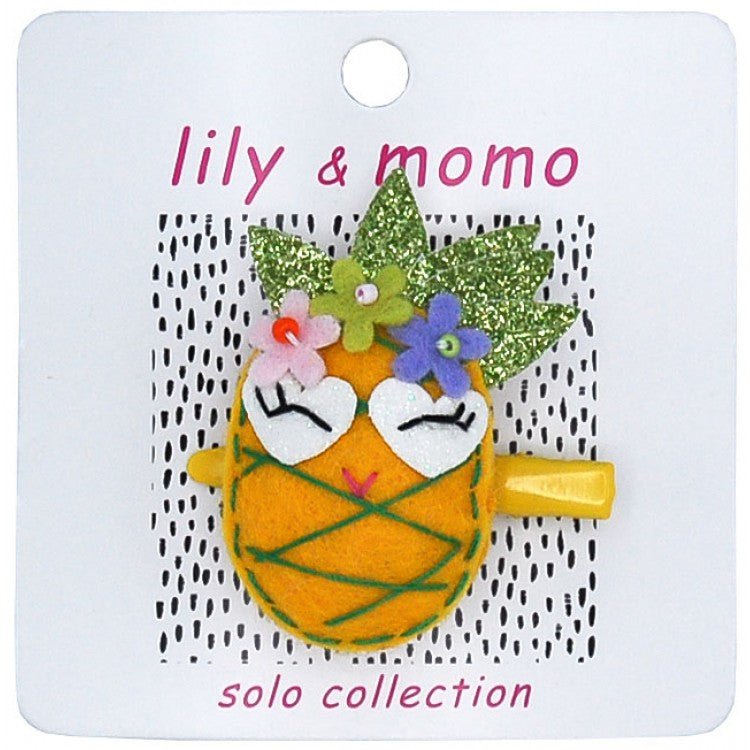 Lily & Momo, Accessories - Bows & Headbands,  Lily & Momo Pint Size Pineapple