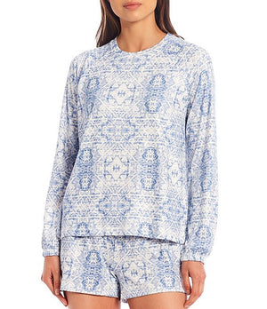 Pj Salvage Boho Jersey Knit Sleep Top - Eden Lifestyle