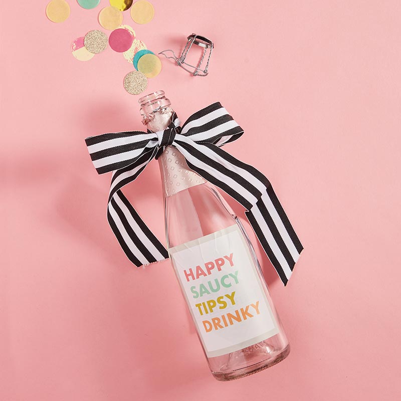 Pool Party Wine Bottle Sticker Labels - Eden Lifestyle