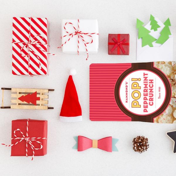 Hammond's Holiday White Chocolate Peppermint Crunch Popcorn - Eden Lifestyle