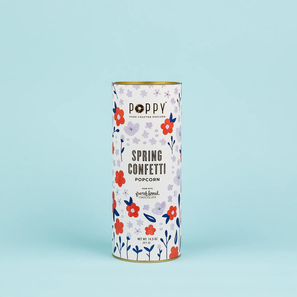 Poppy Handcrafted Popcorn Spring Confetti Cylinder - Eden Lifestyle