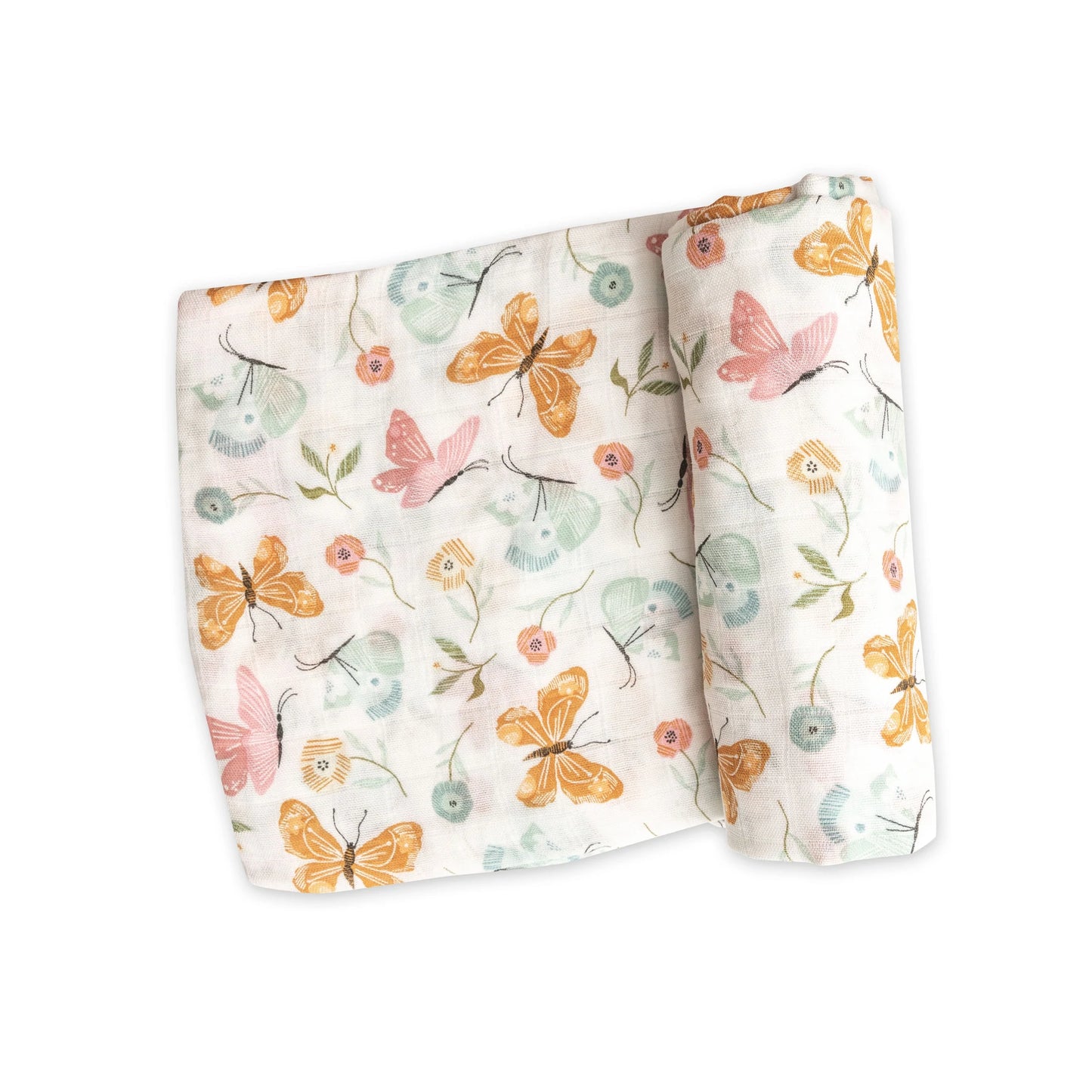 Pretty Butterflies Swaddle Blanket - Eden Lifestyle