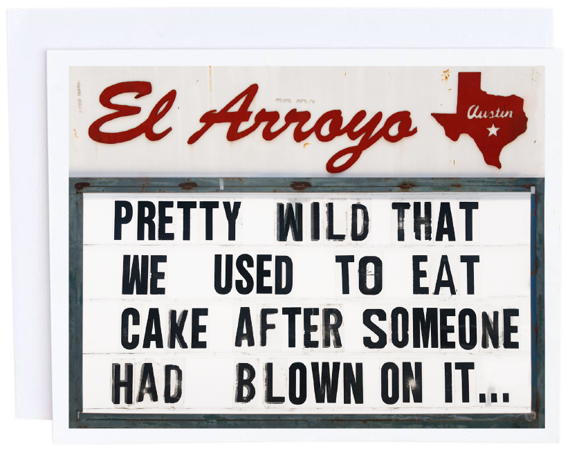 El Arroyo Pretty Wild Card - Eden Lifestyle