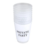 Private Party Frosted Flex Cup Set - Eden Lifestyle