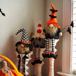Mud Pie Pumpkin Halloween Decorative Gnome - Eden Lifestyle