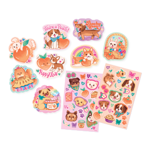 Ooly, Gifts - Kids Misc,  Puppies and Peaches Scented Stickers