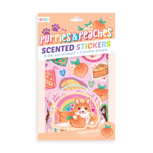 Ooly, Gifts - Kids Misc,  Puppies and Peaches Scented Stickers