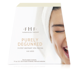 Farmhouse Fresh Purely Degunked 3-step Instant Spa Facial - Eden Lifestyle