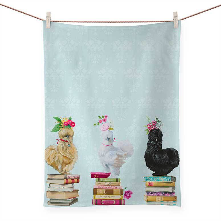 Queens Of The Book Club Tea Towel - Eden Lifestyle