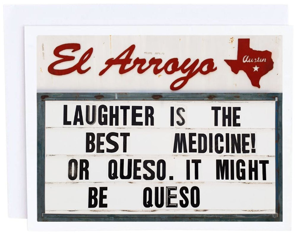 Queso Medicine Greeting Card - Eden Lifestyle