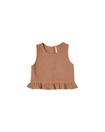 Rylee and Cru Oceanside Top Terracotta - Eden Lifestyle