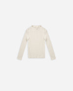 Rylee + Cru ribbed longsleeve tee || stone - Eden Lifestyle