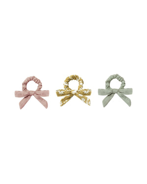 Rylee and Cru, Accessories - Bows & Headbands,  Rylee & Cru Little Bow Scrunchie Set
