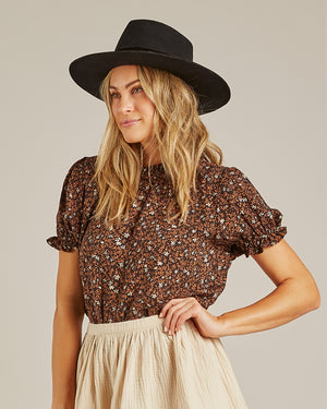 Rylee + Cru Stella Blouse Winter Bloom - Eden Lifestyle