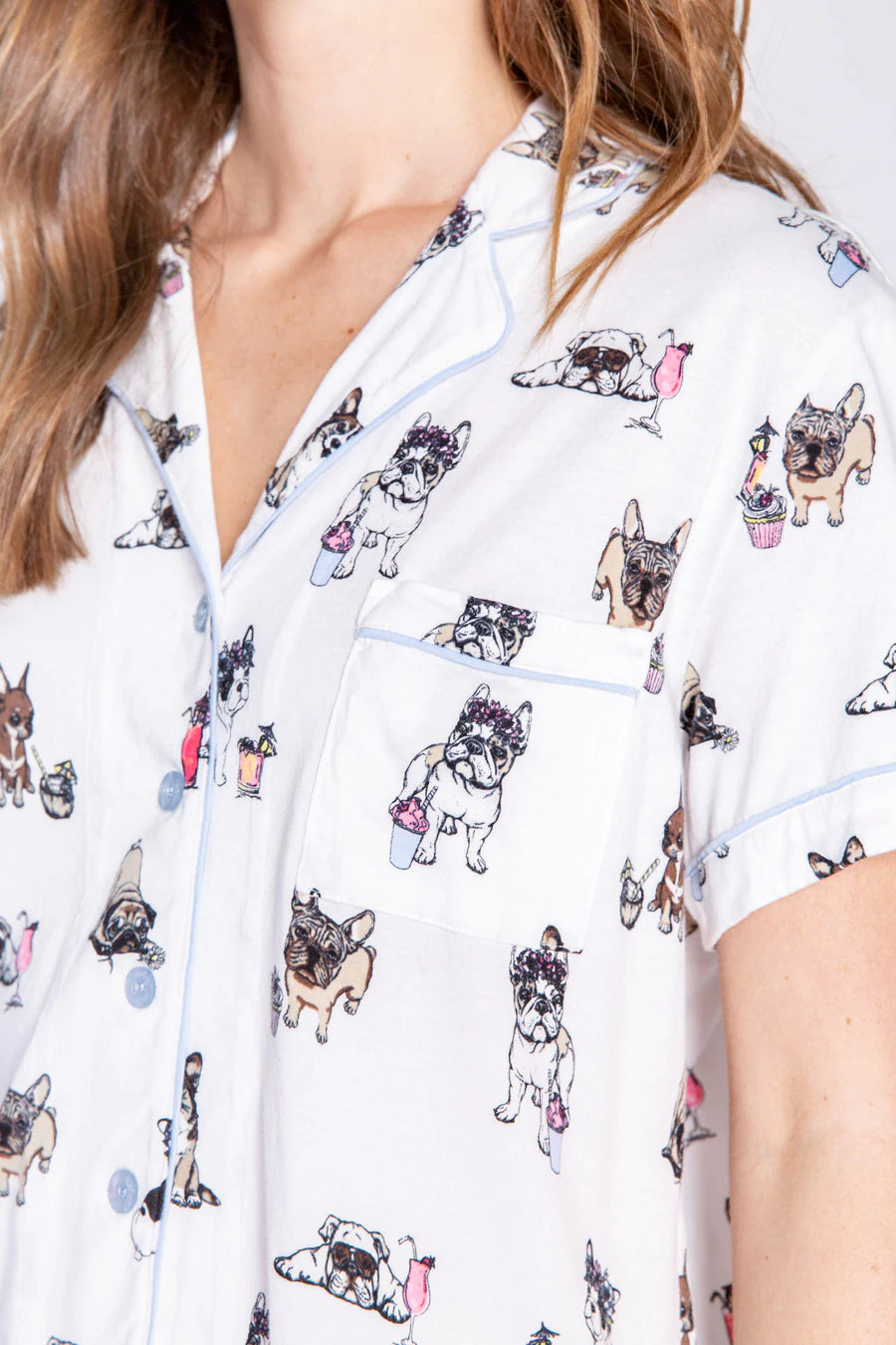 P.J. Salvage Playful Prints Puppies PJ Set - Eden Lifestyle