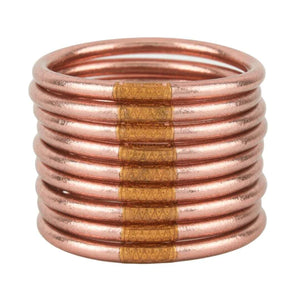 Rose Gold All Weather Bangles® (AWB®) - Serenity Prayer - Eden Lifestyle