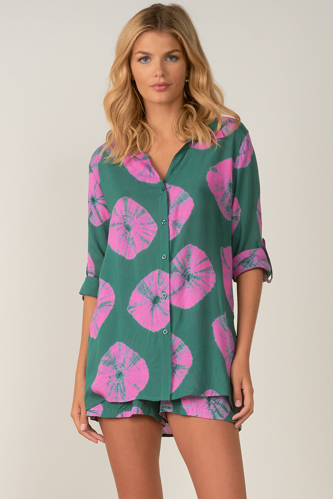 Green Sand Dollars Top - Eden Lifestyle