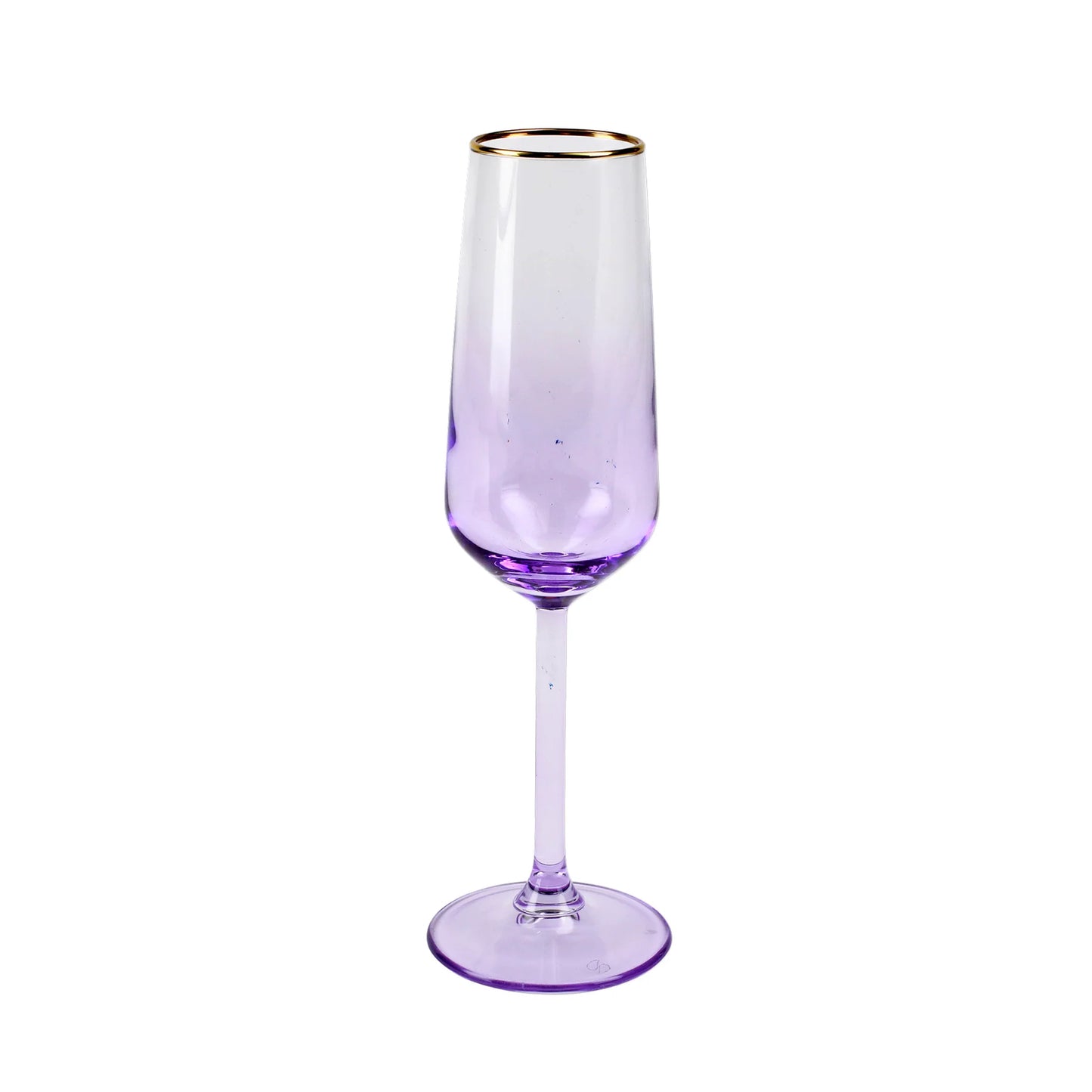 Rainbow Amethyst Champagne Flute - Eden Lifestyle