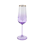 Rainbow Amethyst Champagne Flute - Eden Lifestyle