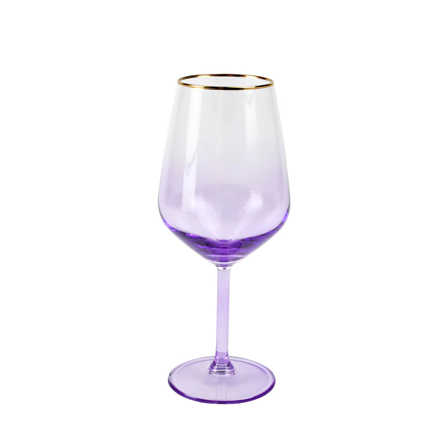 Rainbow Amethyst Wine Glass - Eden Lifestyle