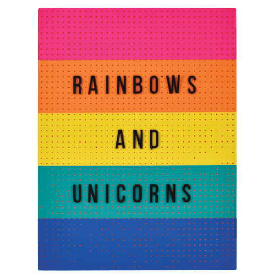 Iscream, Gifts - Kids Misc,  Rainbow Message Board