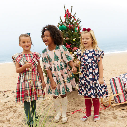 Pink Chicken Raphaela Dress - Holiday Tartan Eden Lifestyle Pink Chicken Raphaela Dress - Holiday Tartan Eden Lifestyle