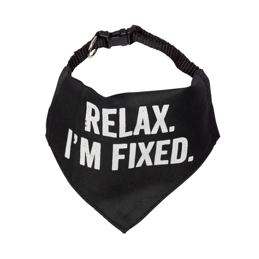 Eden Lifestyle, Gifts - Other,  "Relax I'm Fixed" Bandana/Collar