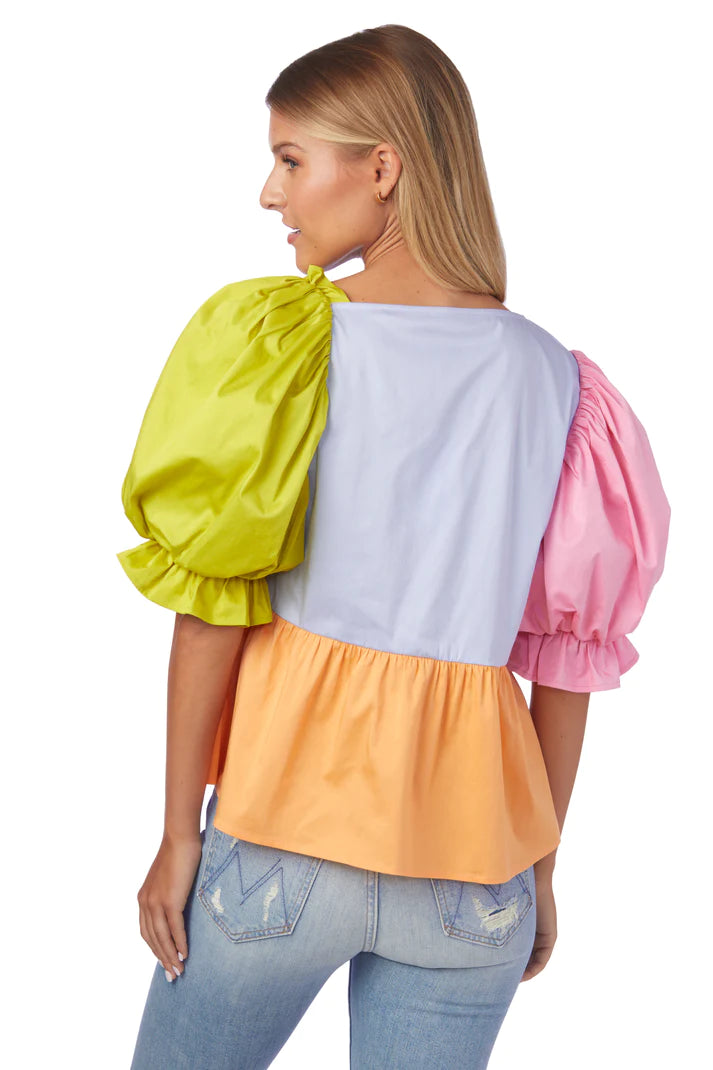 Rooney in Spring Colorblock - Eden Lifestyle
