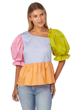 Rooney in Spring Colorblock - Eden Lifestyle