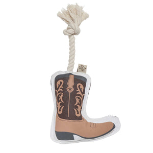 Rope Dog Toy | Cowboy Boot - Eden Lifestyle