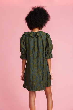 Rose Dress in Forest Novelty - Eden Lifestyle