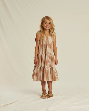 Rylee & Cru Harbor Dress in Stone Stripe - Eden Lifestyle