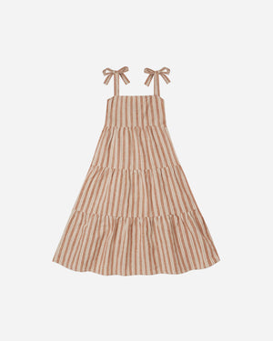 Rylee & Cru Harbor Dress in Stone Stripe - Eden Lifestyle