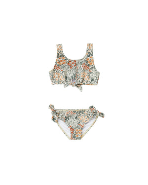 Rylee & Cru Knotted Bikini in Flower Field - Eden Lifestyle