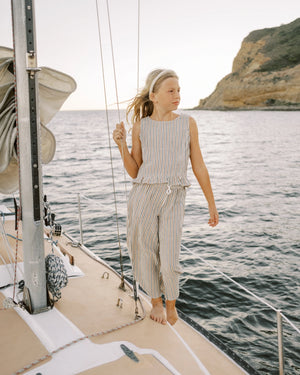 Rylee & Cru Oceanside Top in Nautical Stripe - Eden Lifestyle