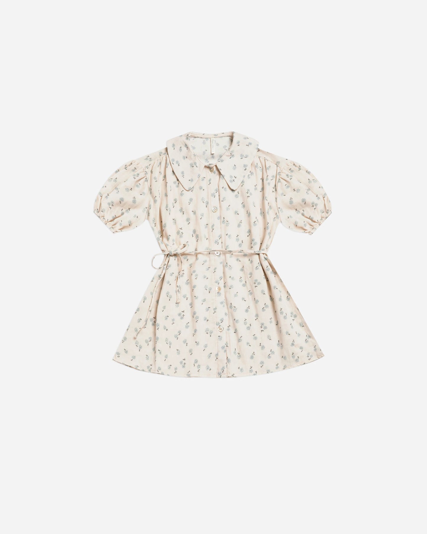 Rylee & Cru Olive Dress in Blue Ditsy - Eden Lifestyle