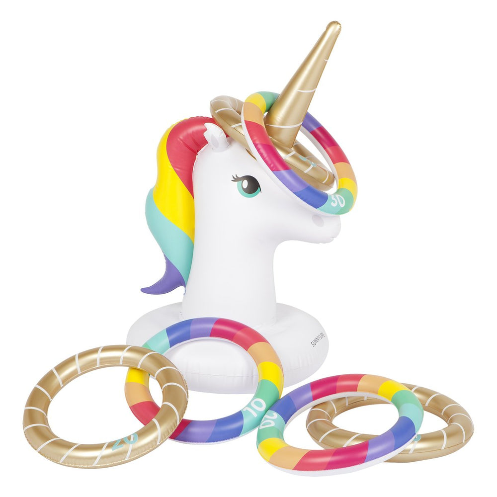 Inflatable Ring Toss Game Unicorn - Eden Lifestyle