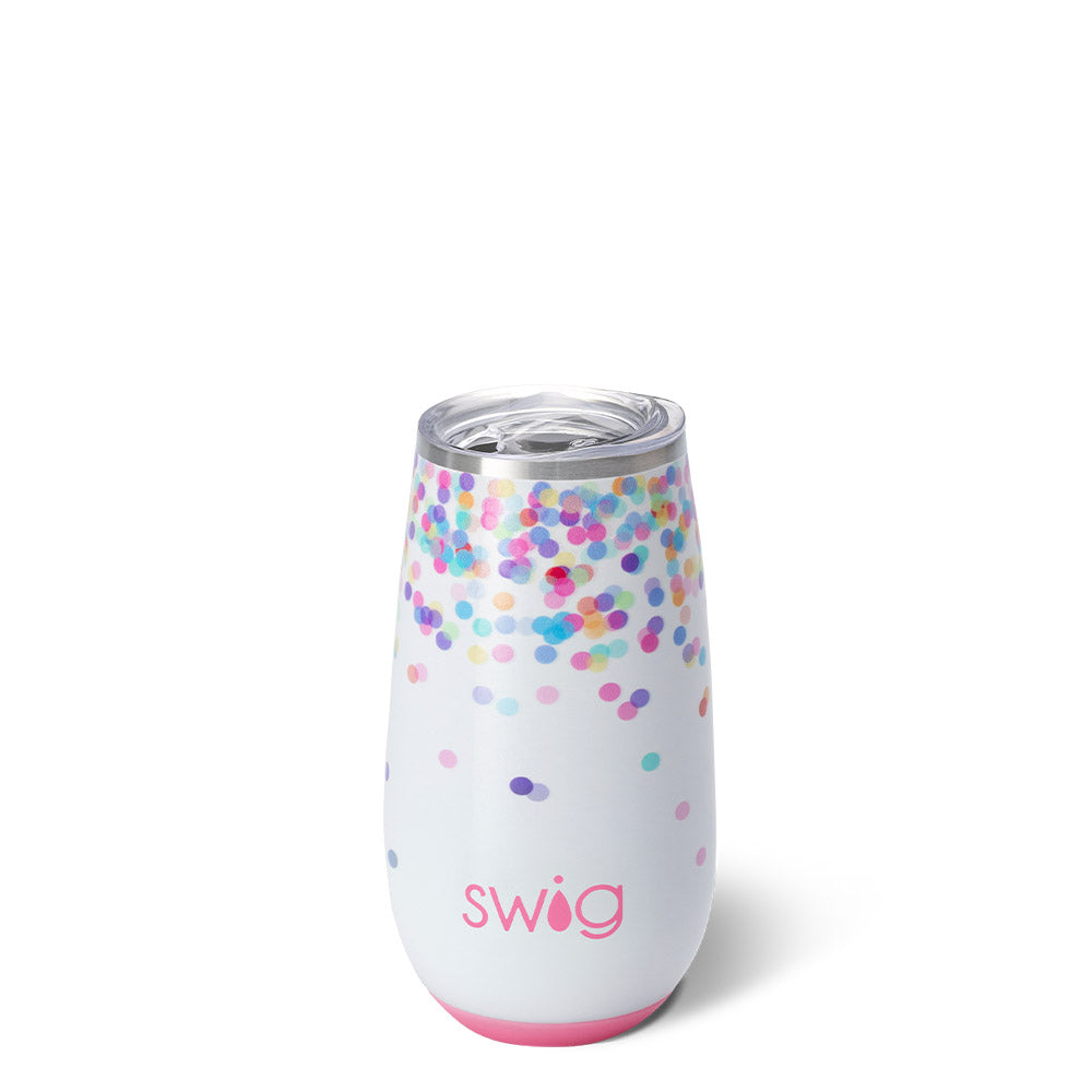 Confetti Stemless Flute (6oz) - Eden Lifestyle