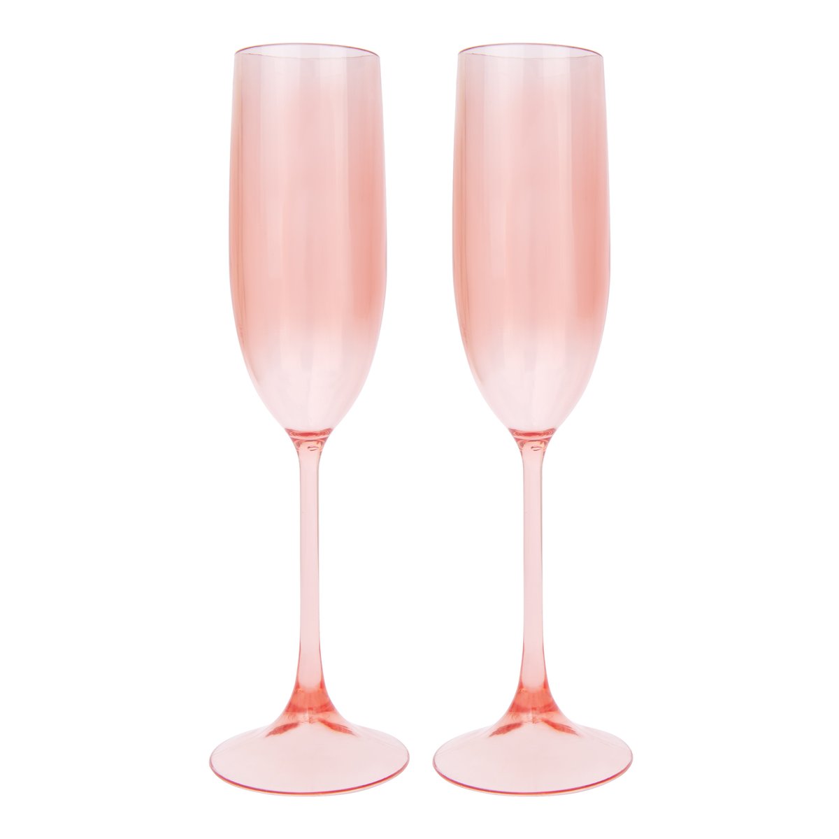 Poolside Champagne Flutes Powder Pink - Eden Lifestyle