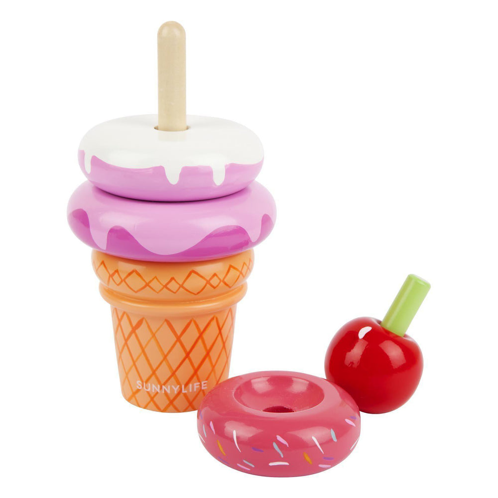 Sunnylife, Accessories - Swim,  Ice Cream Stacking Toy