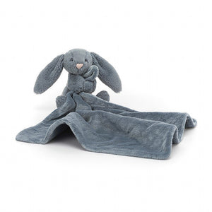 Jellycat Bashful Dusky Blue Bunny Soother - Eden Lifestyle