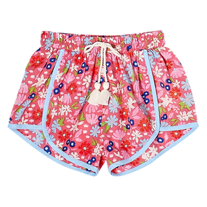 Pink Chicken Millie Short Honeysuckle Multi Floral - Eden Lifestyle