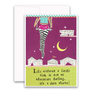 Curly Girl Design, Gifts - Greeting Cards,  Adventure Greeting Card