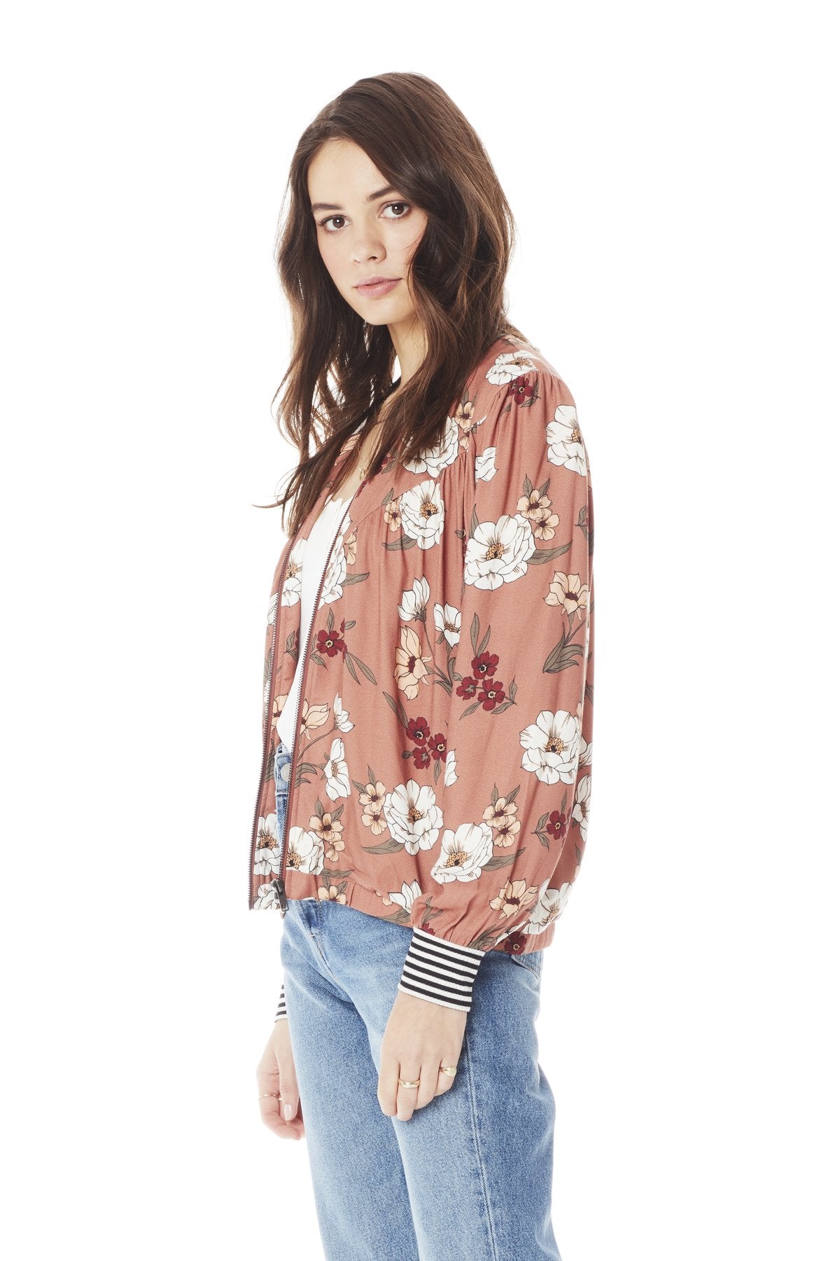 Saltwater Luxe, Women - Outerwear,  Saltwater Luxe Lolo Bomber Jacket