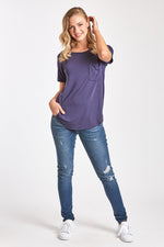 Another Love, Women - Tees,  Sam Navy Tee
