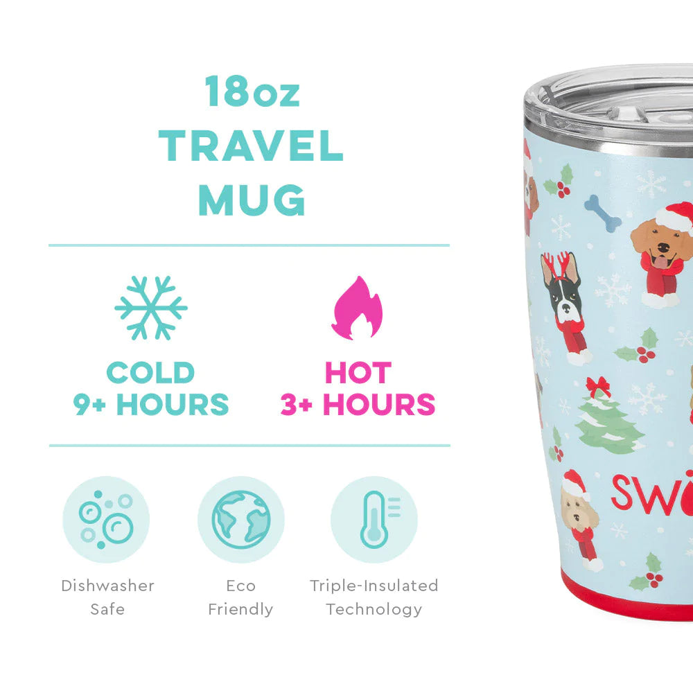 Swig Santa Paws Travel Mug (18oz) - Eden Lifestyle
