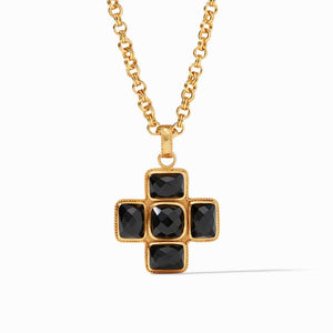 Julie Vos - Savoy Pendant Obsidian Black - Eden Lifestyle