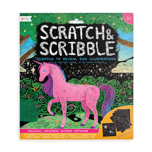 Scratch & Scribble - Magical Unicorns - Eden Lifestyle