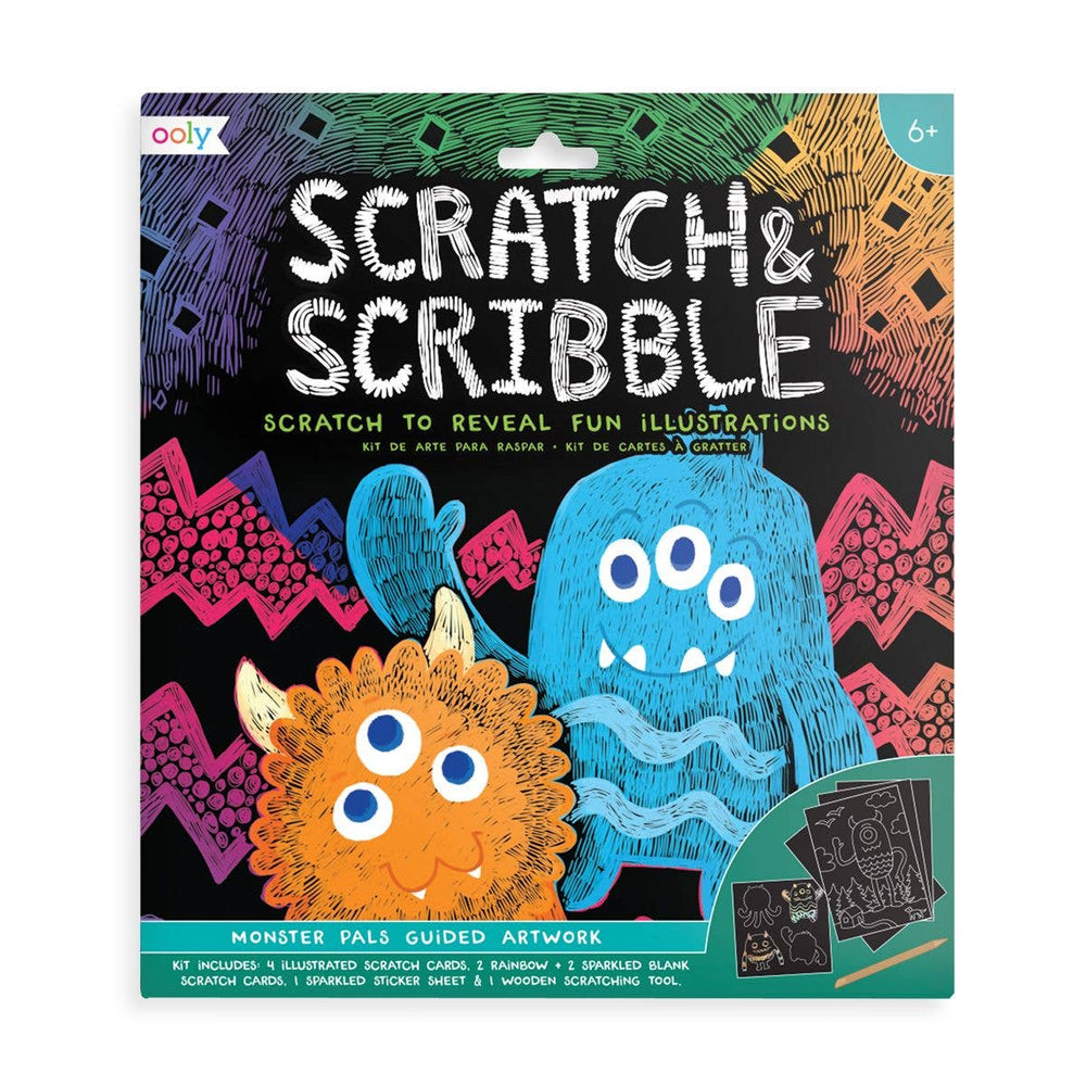 Scratch & Scribble - Monster Pals - Eden Lifestyle